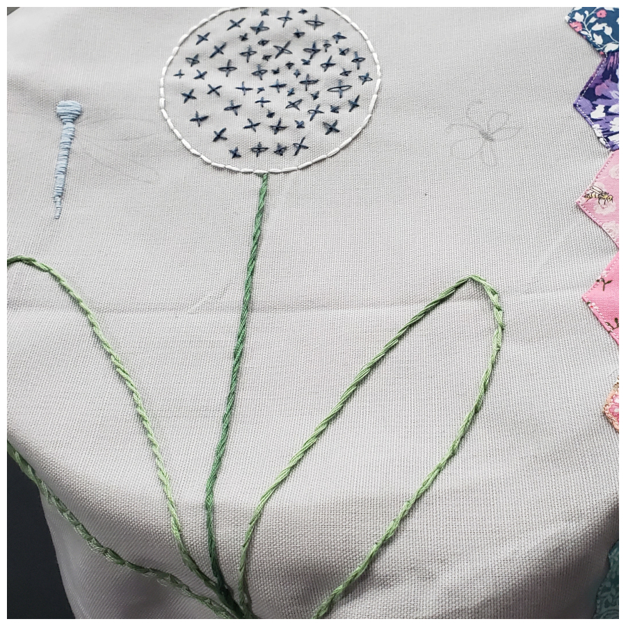 Dandelion Embroidery
